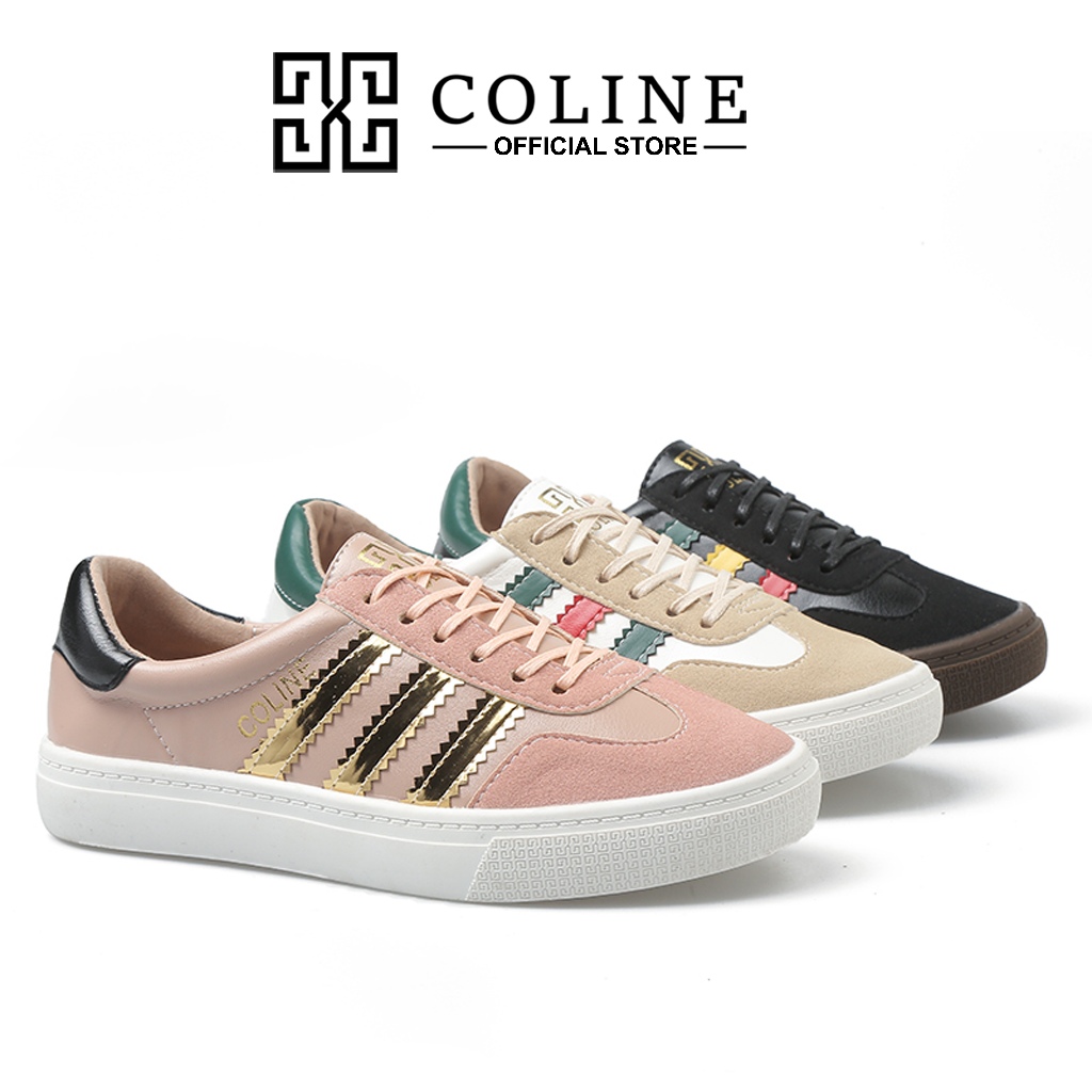 COLINE CLN-5904 Sepatu Sneakers Wanita / Sneakers Wanita Warna-Warni #C1259