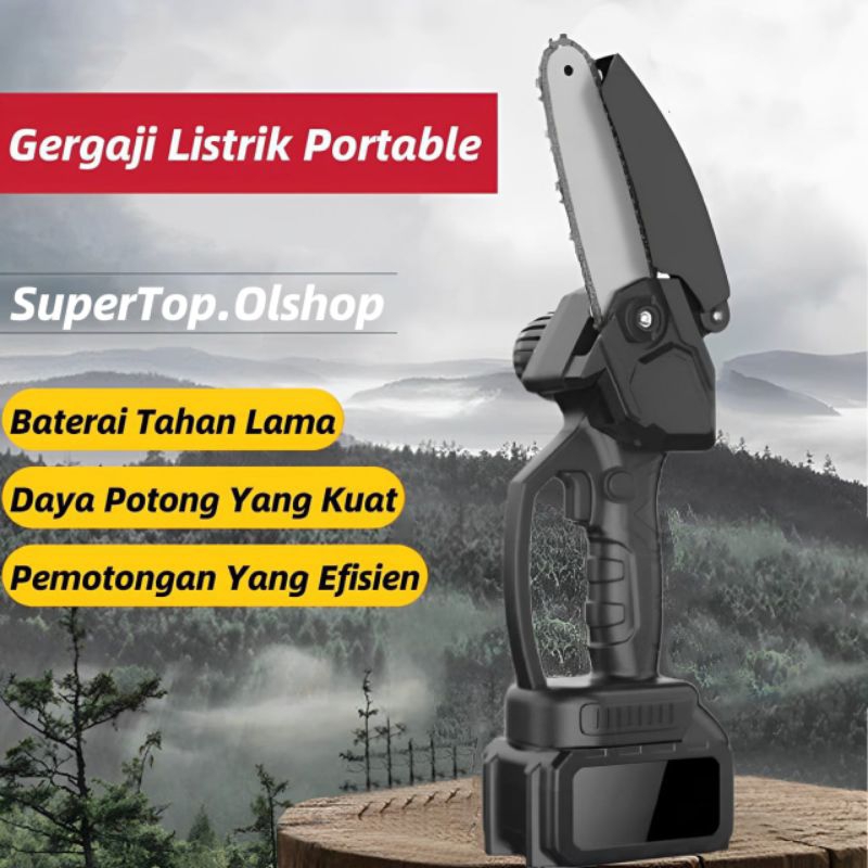 Chainsaw mini 6 Inch Chainsaw Chain Saw Cordless 6 Inch Cordless Chainsaw Gergaji