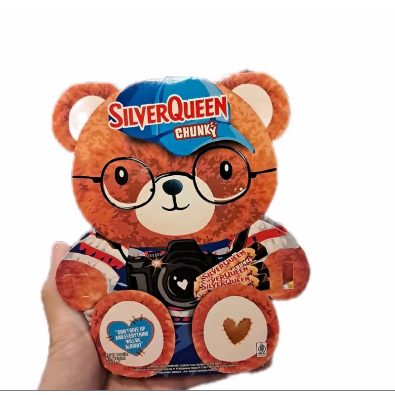 

Silverqueen Beruang Chunky Cokelat Edisi Valentine 3x30 g