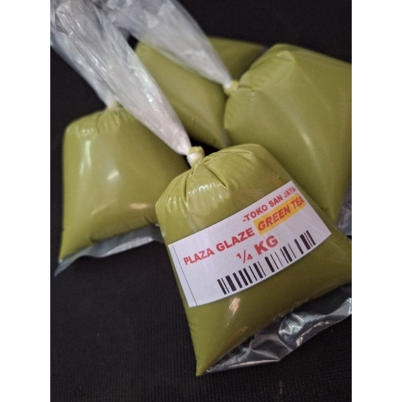 

PLAZA GLAZE GREEN TEA REPACK 250GR