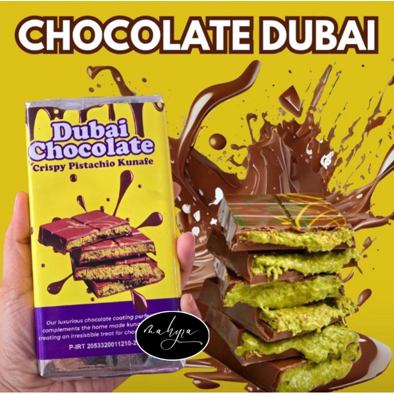 (MAHYRA) TURUN HARGA Coklat dubai 20 ribuan |  Coklat dubai pistacio kunafe | Coklat dubai viral | C