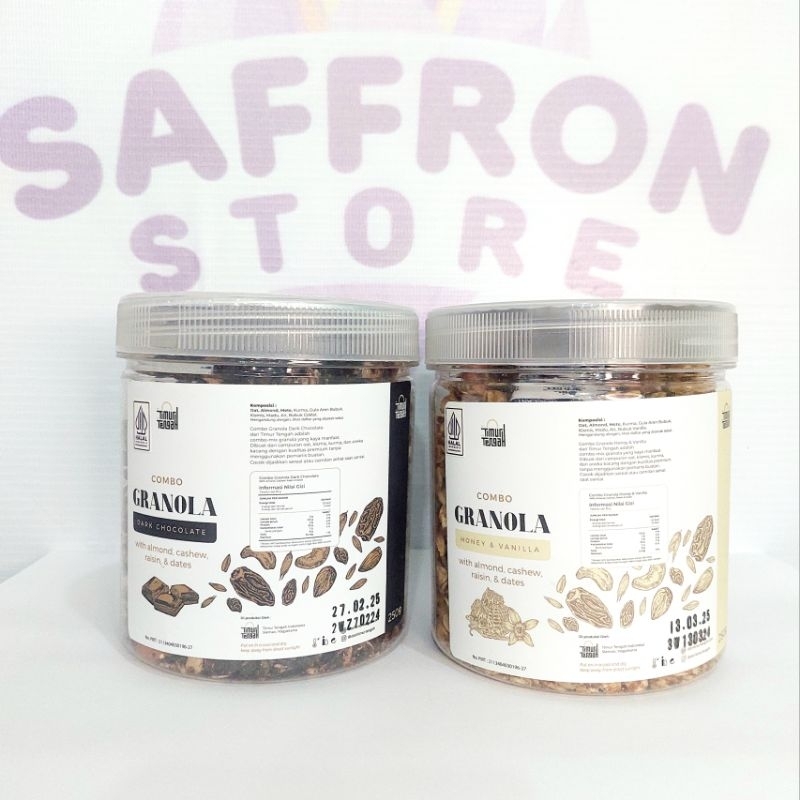 

Granola Combo Premium Timur Tengah 250gram