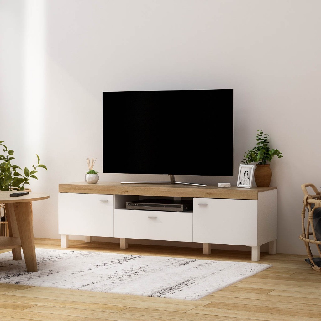 Rak Tv 150 cm bufet tv minimalis 150 cm retro meja tv