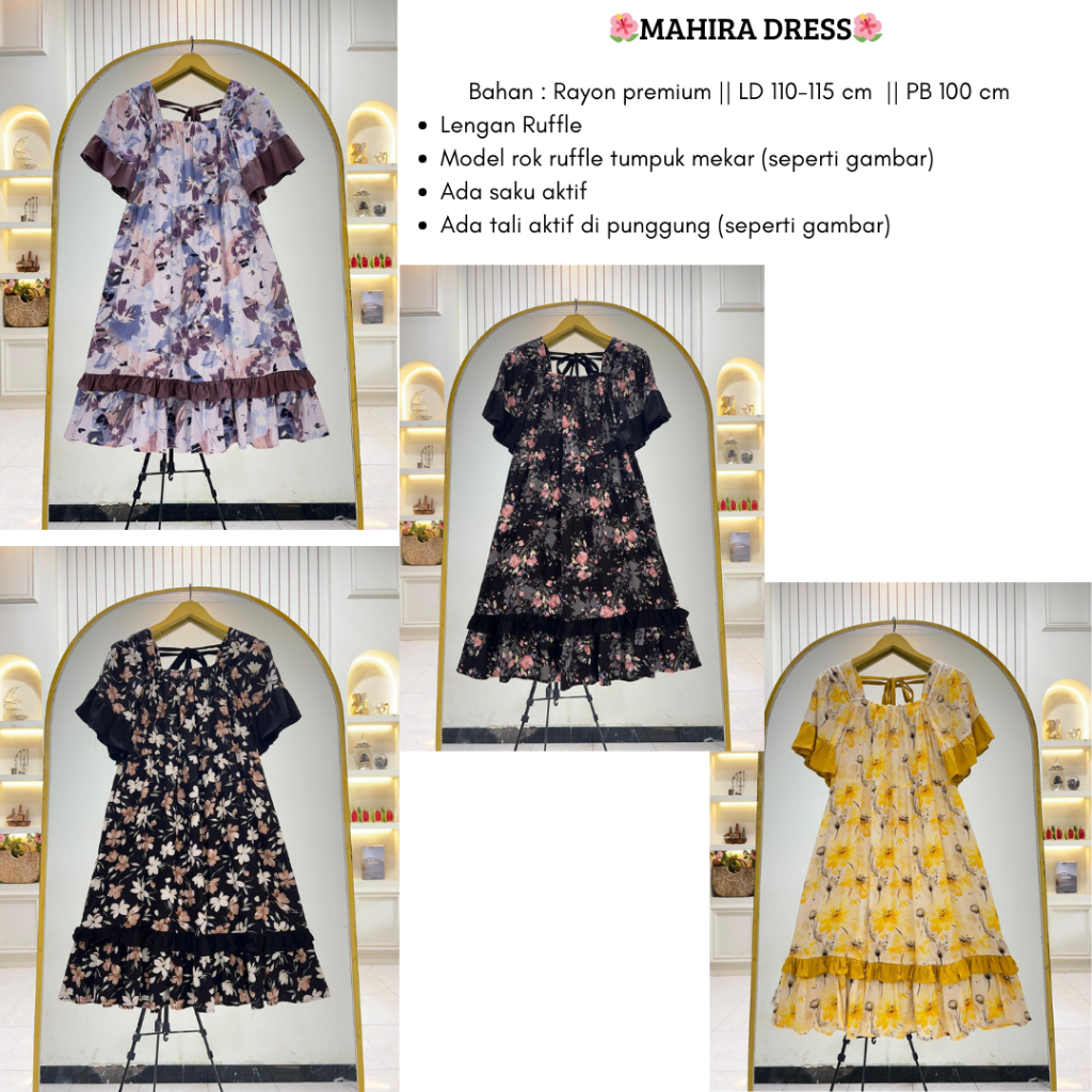 (DASTER HARIAN) MAHIRA DRESS