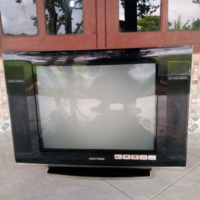 Mesin tv polytron crystaline