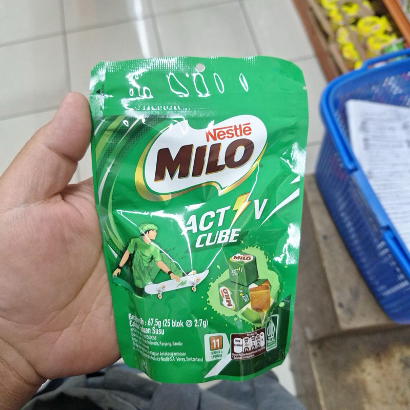 

MILO ACTIV Cube 67,5gram (25)