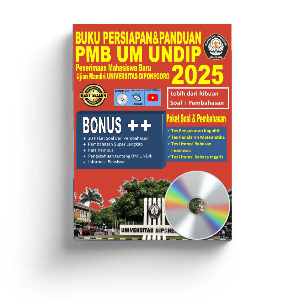 Buku Persiapan dan Panduan PMB UM UNDIP 2025 SOSHUM saintek