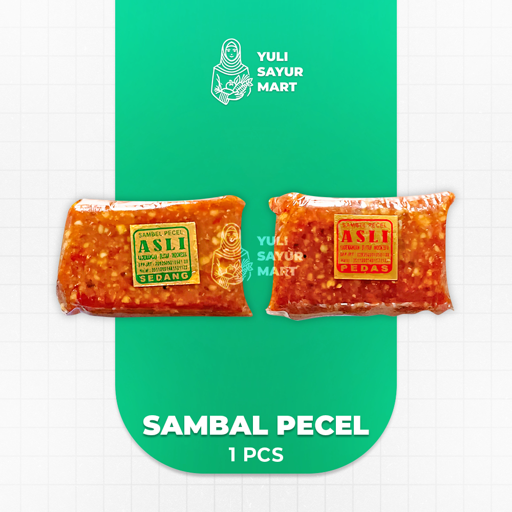

Sambal Pecel 1 Pcs - Yuli Sayur Mart