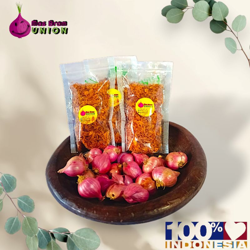 

Bawang Merah Goreng Mas Bram / Brambang goreng Mas Bram Premium Asli Nyeell