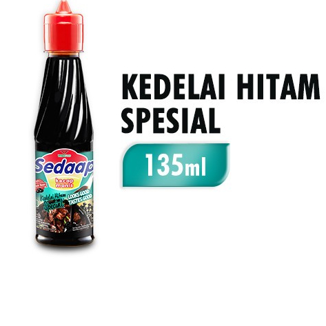 

Sedaap Kecap Manis Kedelai Hitam Spesial 135 ml