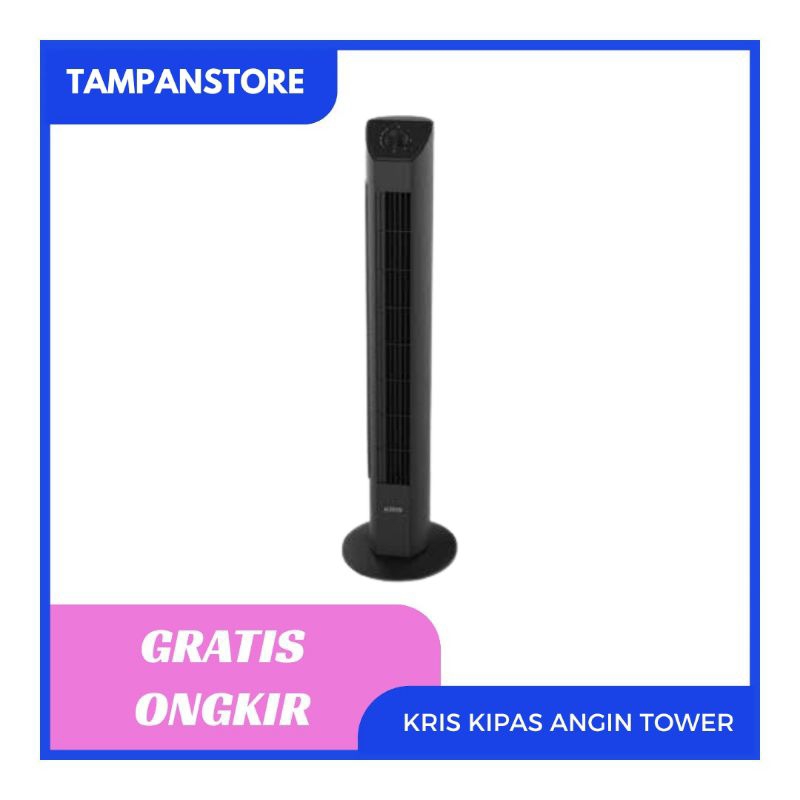 Kris Kipas Angin Berdiri Tower Fan