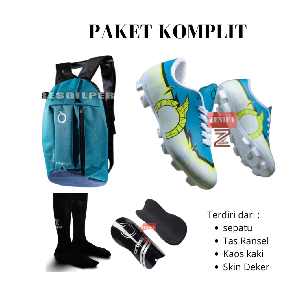 Sepatu Sepak Bola Anak Ortus Catalyst Raiden Fg Junior Size 33 - 38