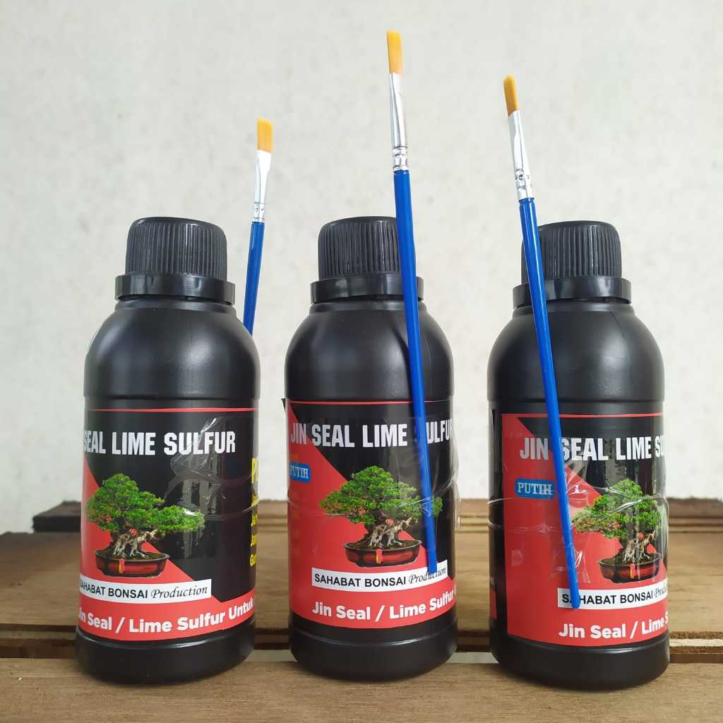 LIME SULFUR PUTIH 300ML FREE KUAS KECIL