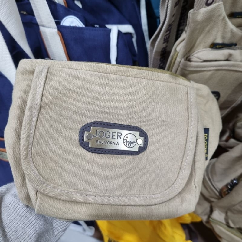TAS PINGGANG JOGER. WAIST BAG CANVAS. OLEH OLEH BALI