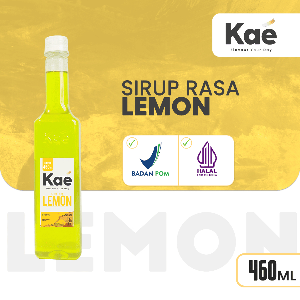 

KAE Sirup Lemon - Lemon Syrup 460ml