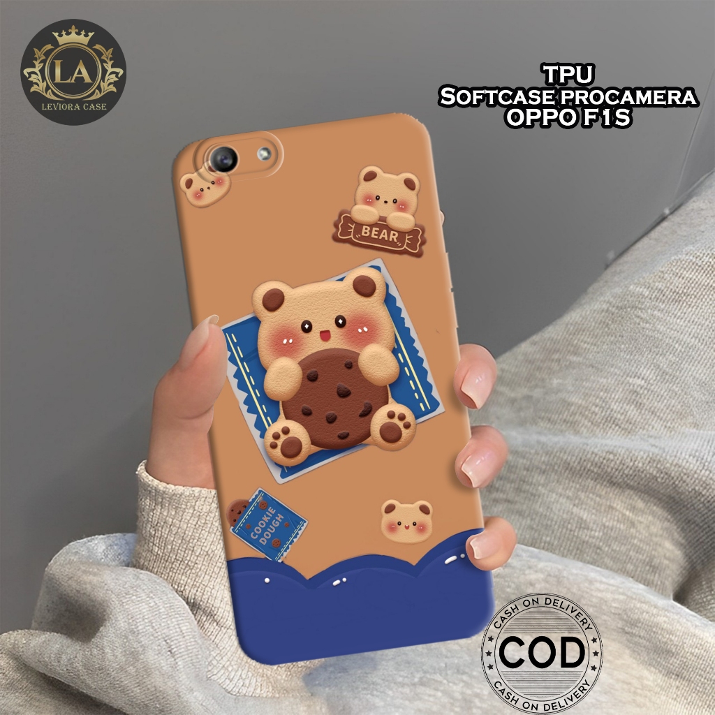 Case OPPO F1S Terbaru - Leviora Case - Fashion Case Bear - Softcase OPPO F1S - Case Pro Camera - Cas