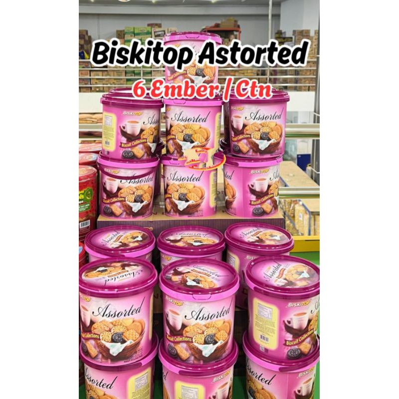

Biskitop Assorted Berat Bersih 400 Gram
