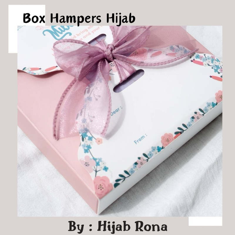 

Box Hampers Gift Box Kotak Kado Edisi Idul Fitri