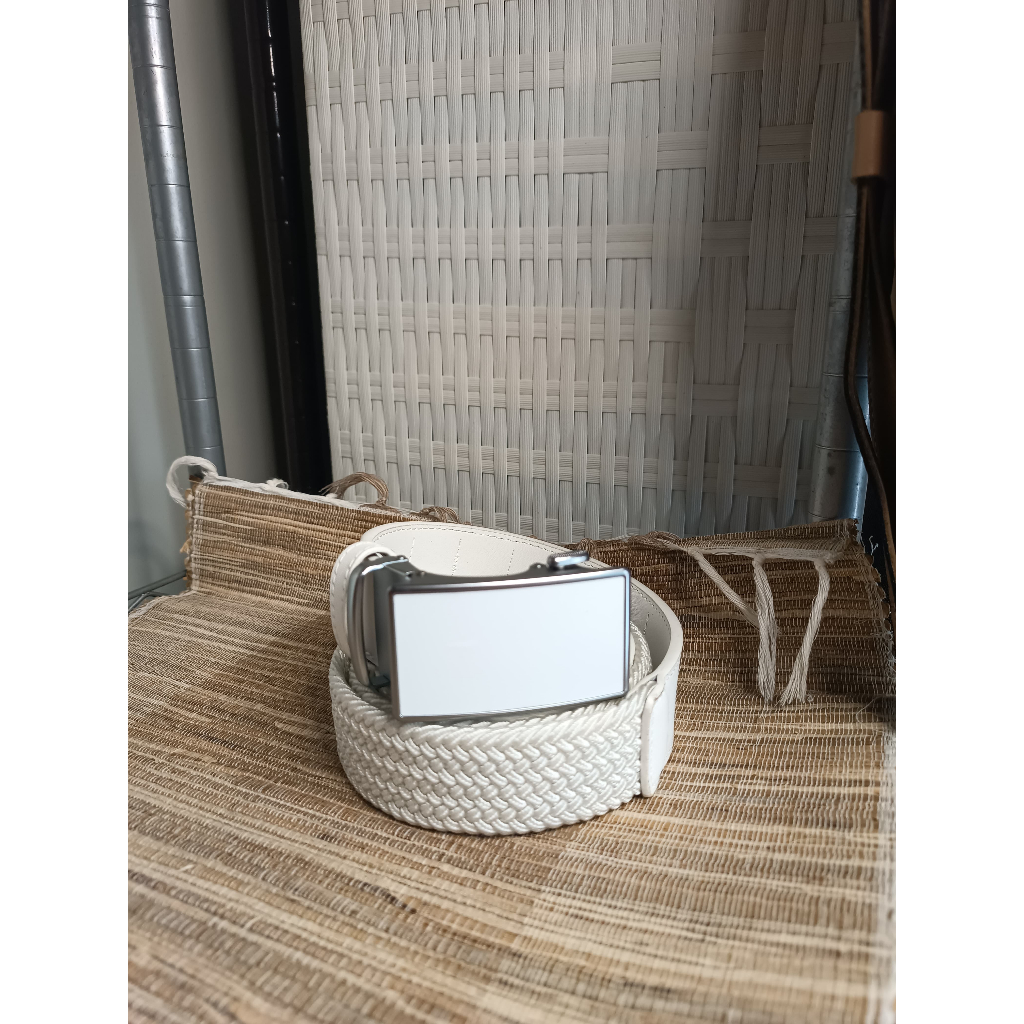 Belt Rajut Kulit Pria Wanita Adriell Cirillo