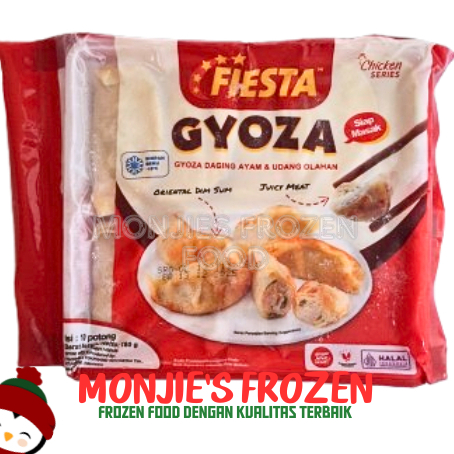 

Fiesta Gyoza Daging Ayam dan Udang Olahan 180gr