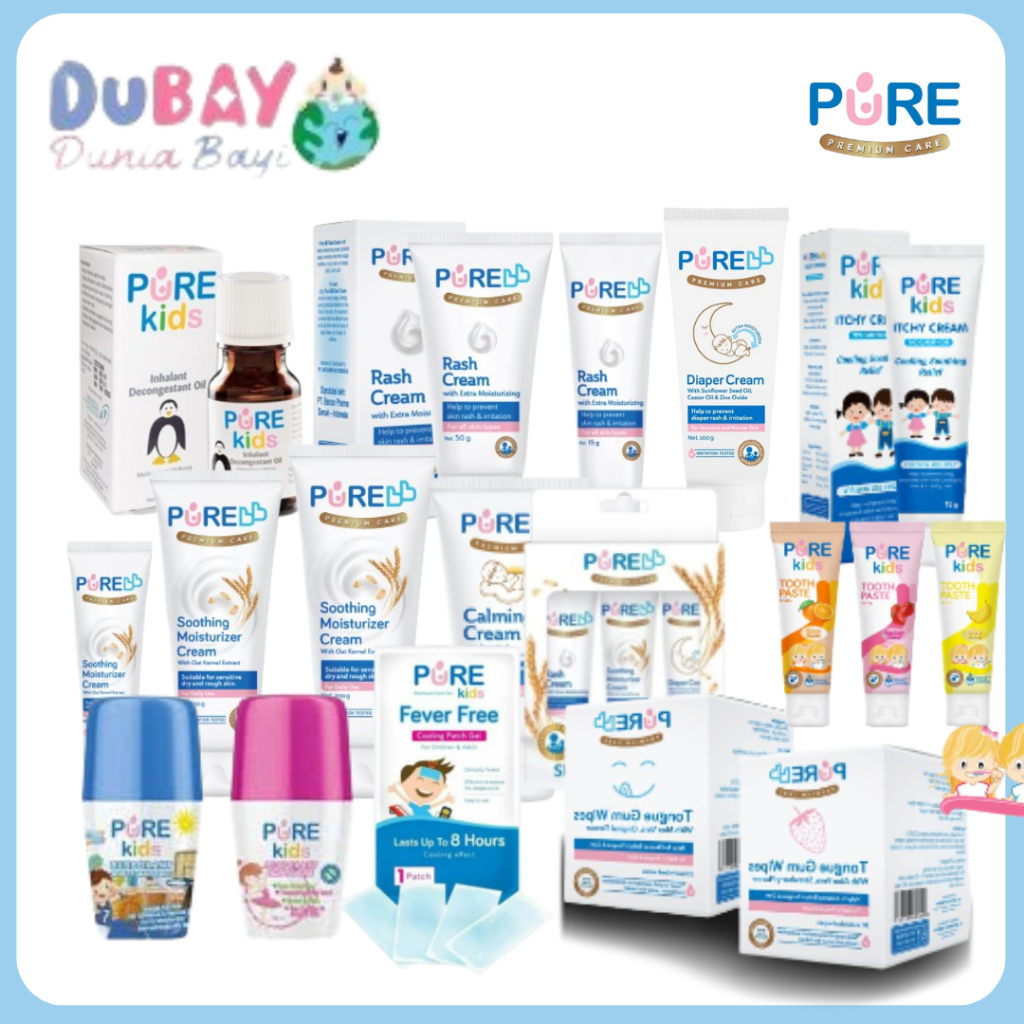 PureBB / Pure Kids - PureBB Rash Cream | PureBB Shooting Cream | PureBB Calming Cream | PureBB Tongu