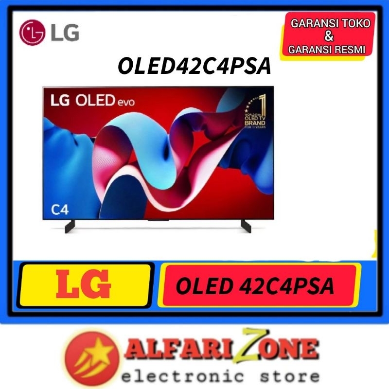 OLED TV 42 INCH LG OLED42C4 Smart TV UHD 4K OLED TV LG 42" 42C4PSA OLED42C4PSA 42C4