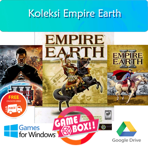 KOLEKSI EMPIRE EARTH - GAME PC