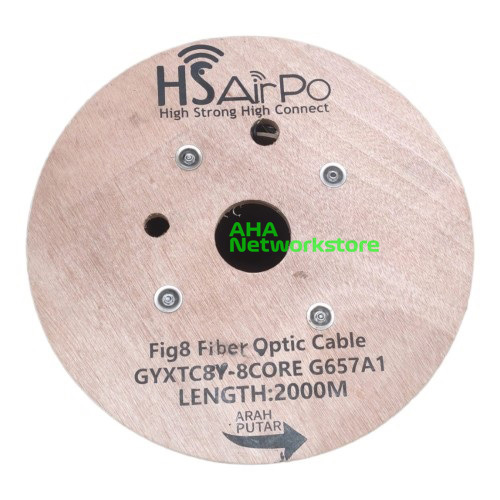 FIG8 8Core Dropcable FIG8 8Core 2KM HSairPo GYXTC8Y 8C FIG8 G657A1 Kabel FO FIG8 8Core 2KM