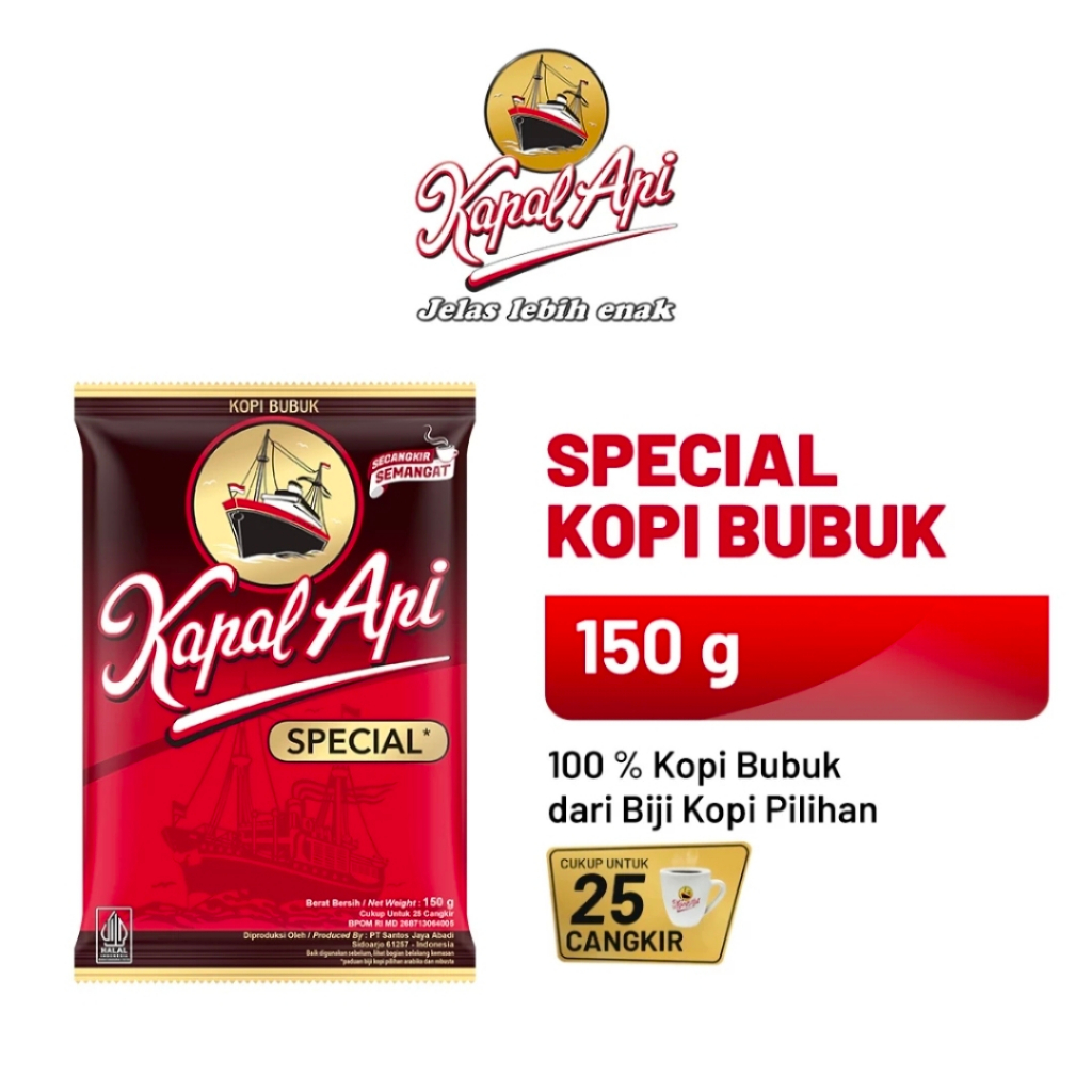 

KAPAL API Special Merah 150 gr