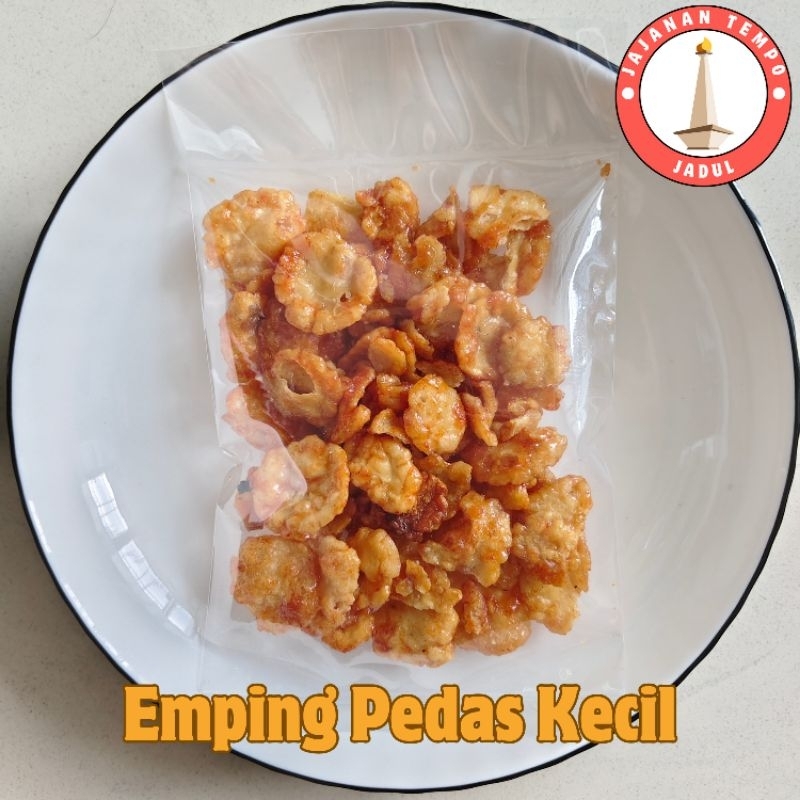 

(Ready Stock) Emping Pedas Kecil 65 gram Snack Cemilan Jajajan Jadul