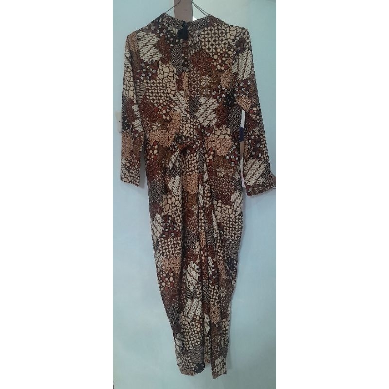 Preloved Dress Batik Premium dan Outer