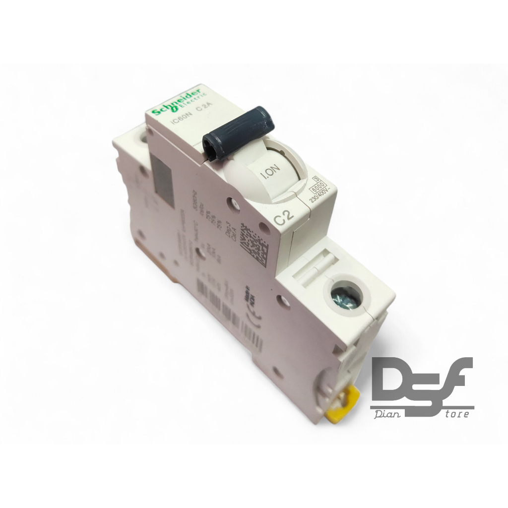 MCB Schneider K60N 1 phase 2A / Schneider Electric K60N MCB 2A
