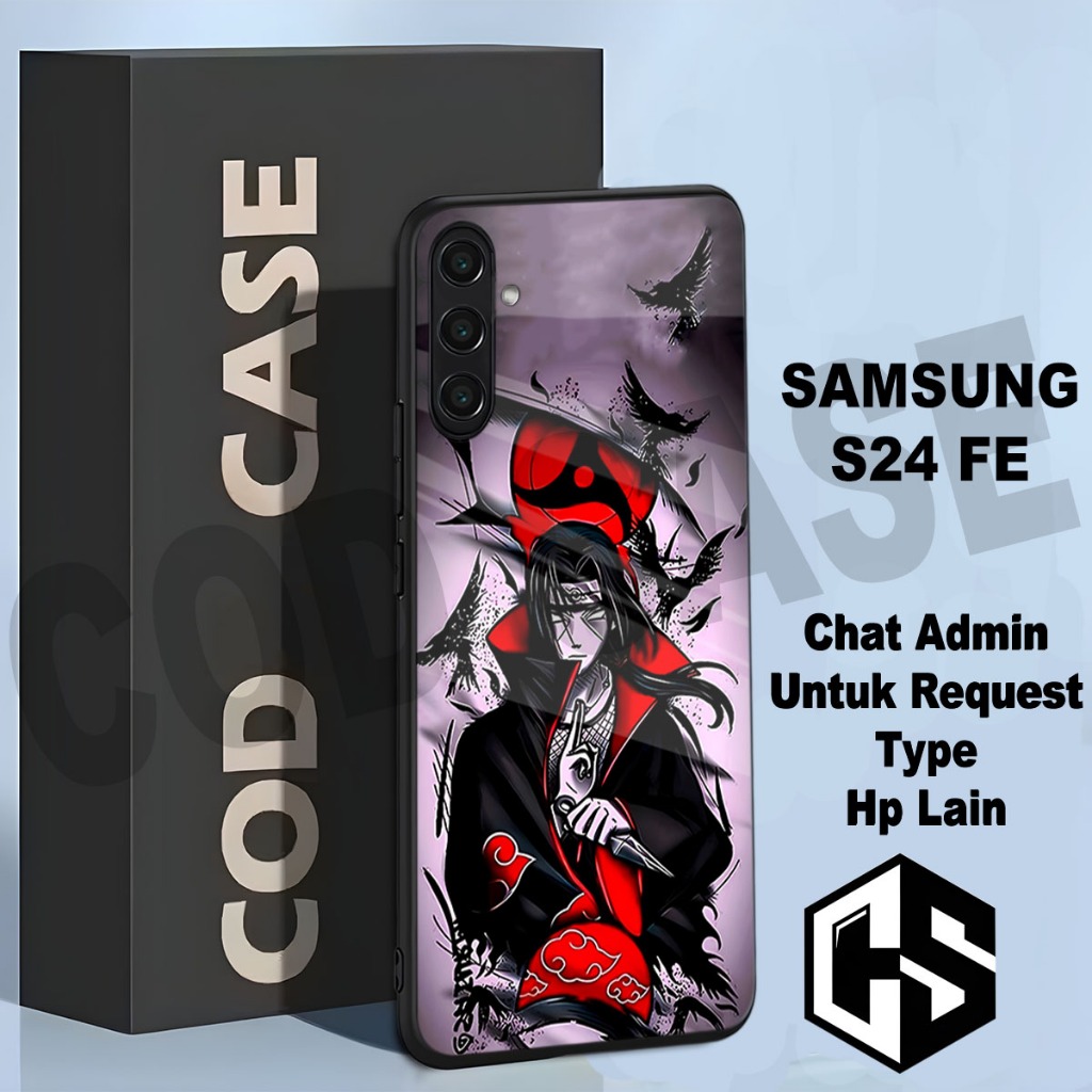 (COD 93) Softcase glossy kilau untuk type Hp SAMSUNG S24 FE / Motif Anime/case samsung s24 fe/casing