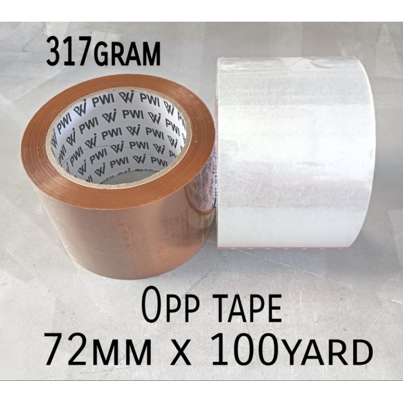 

Isolasi 72mm x 100yard PWI / Opp Packing Tape