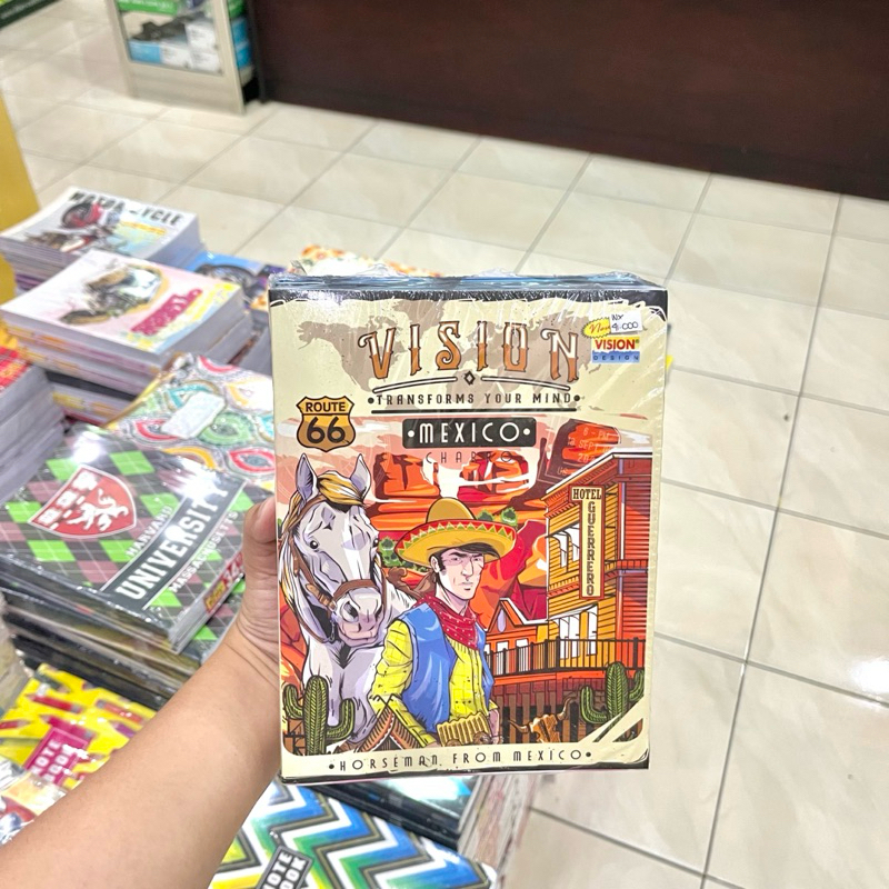 

(10 BUKU) BUKU TULIS VISION ISI 58 LEMBAR