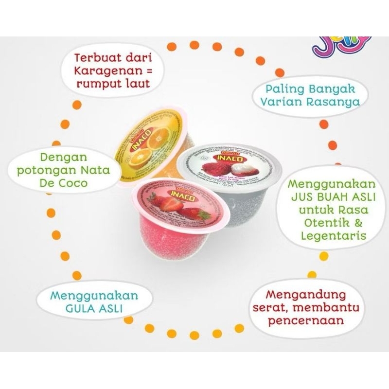 

INACO MINI JELLY BOX isi 50pcs