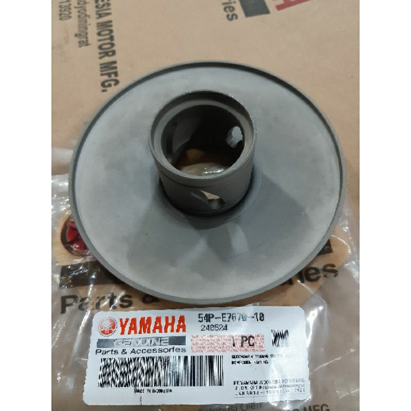Puli Cvt Belakang Bagian Luar MioJ MioGt SoulGt115 Xride115 Fino115 ORIGINAL YGP (54P-E7670-10//54P-
