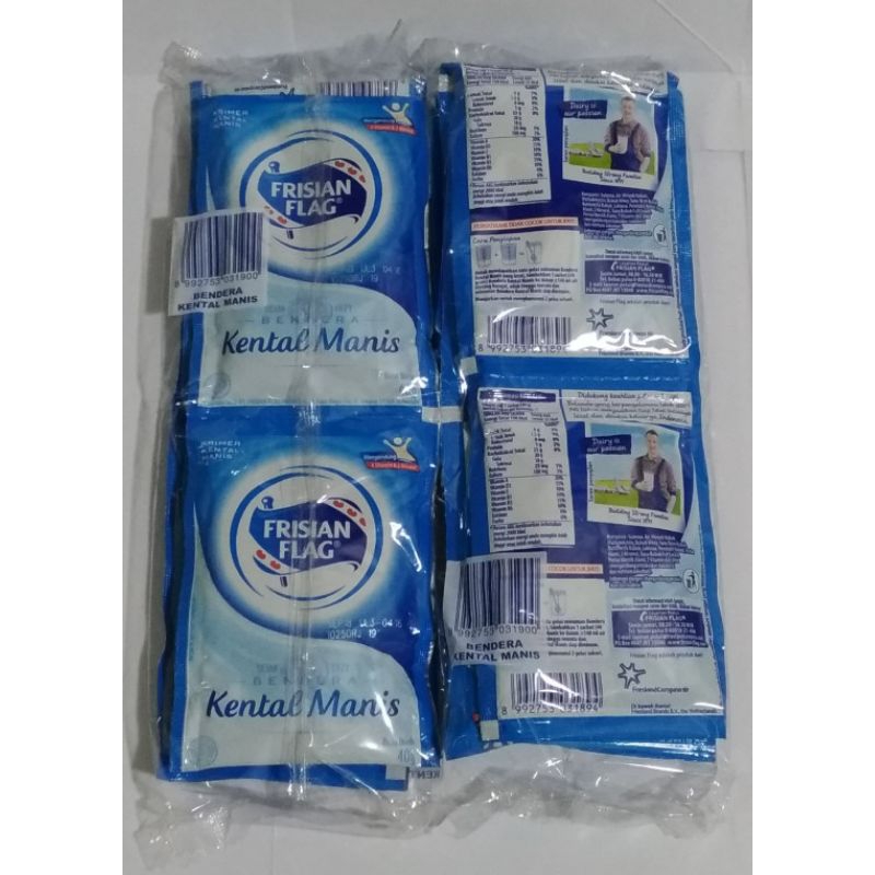 

Susu kental manis sachet Frisian flag rencegan 38gr // Frisian flag sachet
