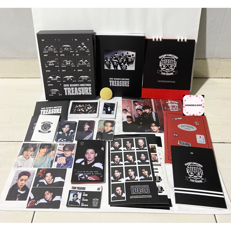 [READY STOCK INDONESIA] SHARING TREASURE 2025 SEASON'S GREETINGS TREASURE SEASON GREETING 2025 YG SE