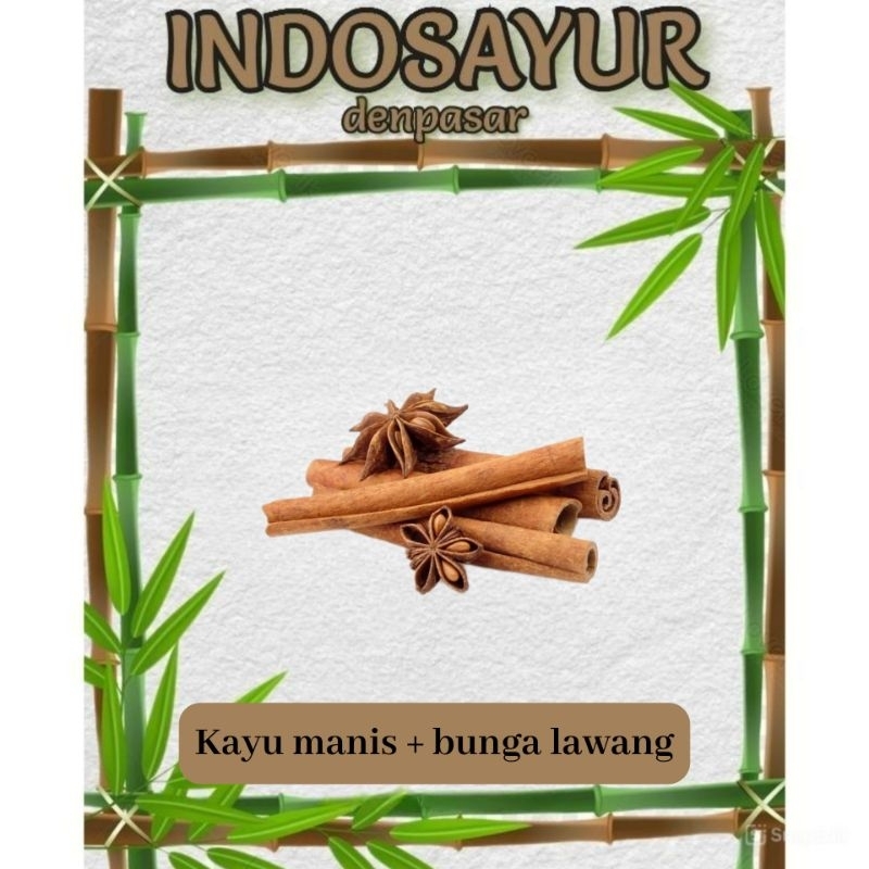 

Paket kayu manis dan bunga lawang _ INDOSAYUR