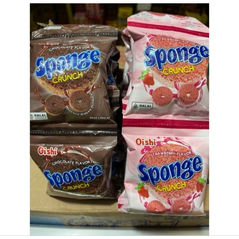 

SPONGE CRUNCH 1000 RENCENG (ISI 10 PCS)