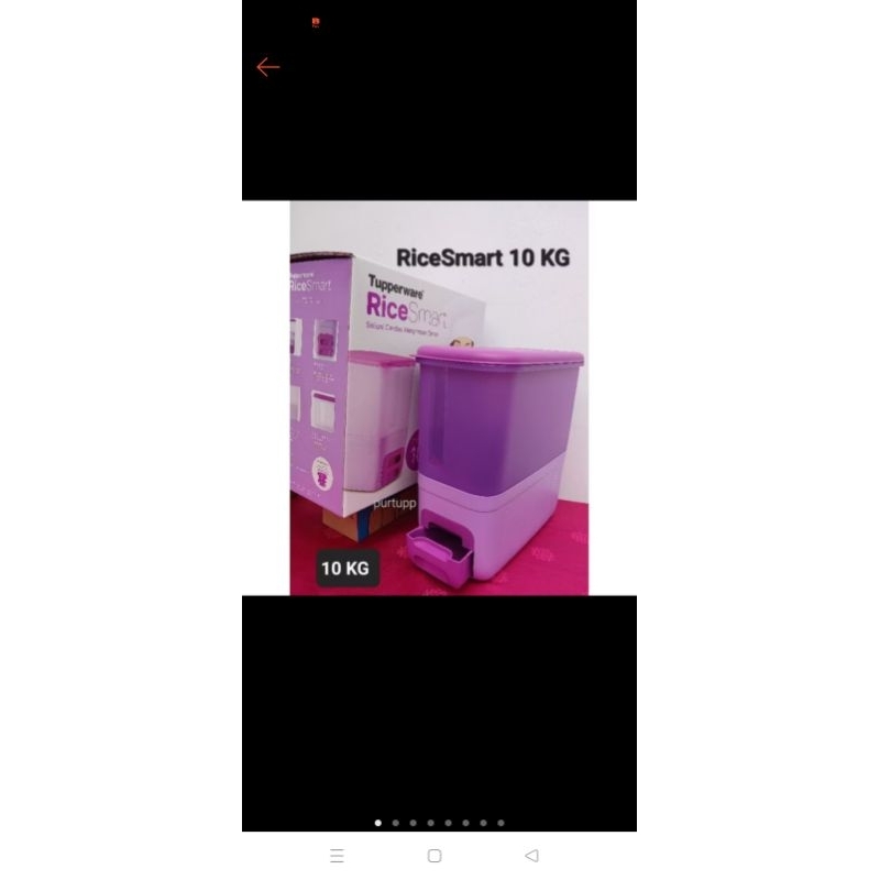Tupperware Smart Rice 10kg