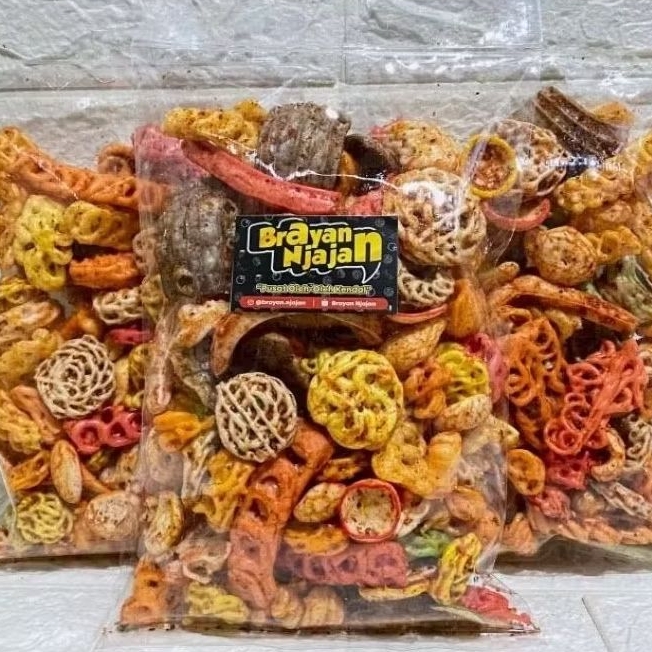 

CEMILAN KERUPUK SEBLAK MIX CAMPUR VIRAL PEDAS NIKMAT