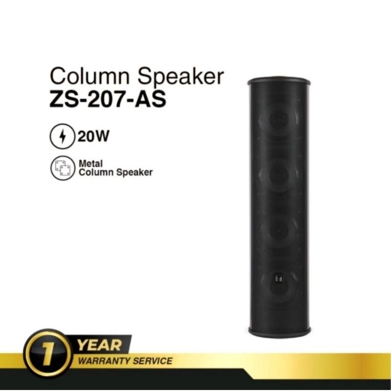 Column Speaker ZS-207 | ZS207 | ZS-207-AS | ZS-207AS | ZS207AS | ZS207-AS (Original & Bergaransi Res