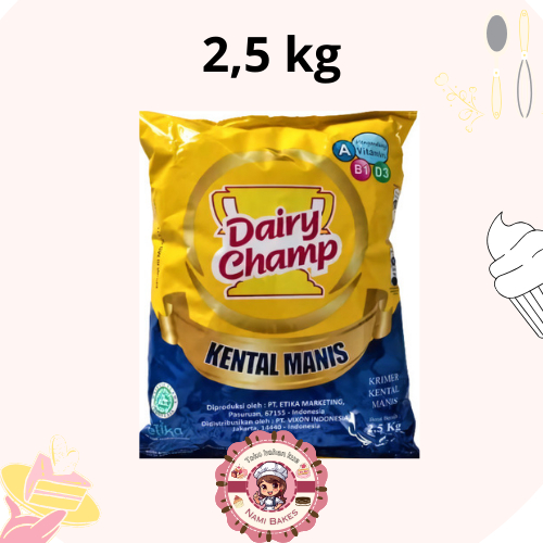 

Dairy Champ Susu Kental Manis 2,5 kg