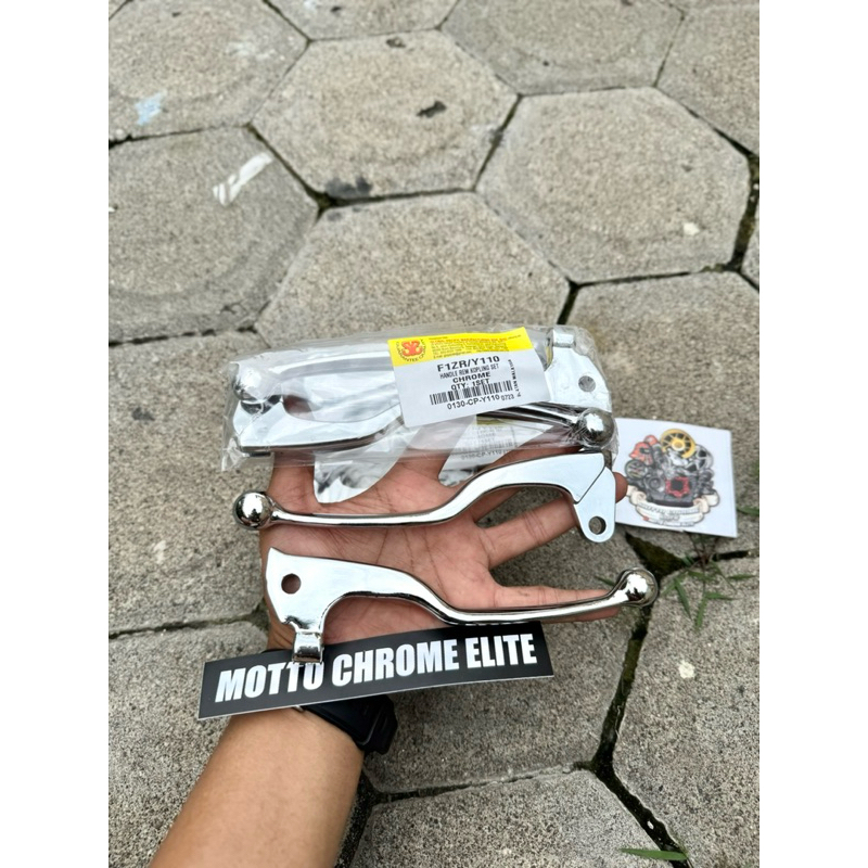 MERK SYS MALAYSIA CHROME HANDEL HANDLE REM KOPLING KANAN KIRI FIZR F1ZR FIZ R FORCE 1 ONE VEGA JUPIT