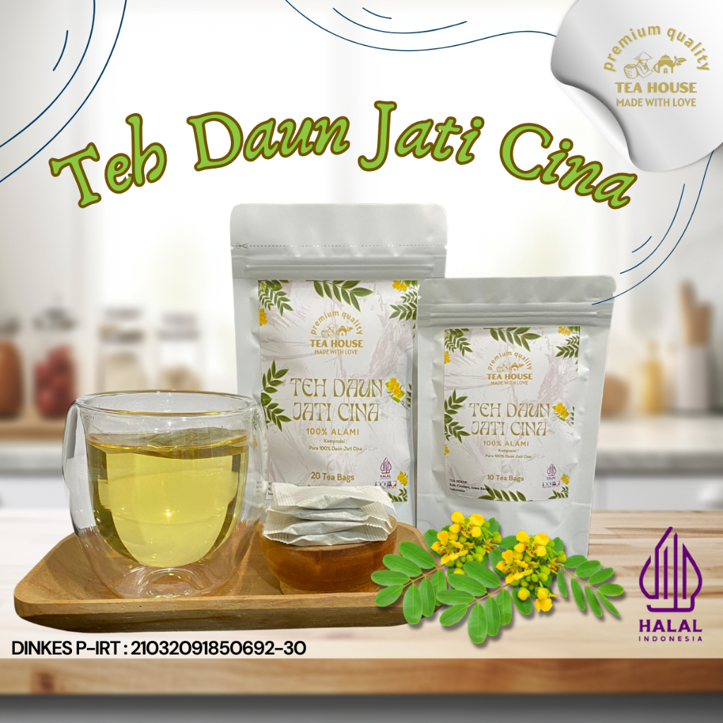 

Teh Daun Jati Cina | Teh Celup Daun Jati Cina Isi 10 & 20 Kantong Teh