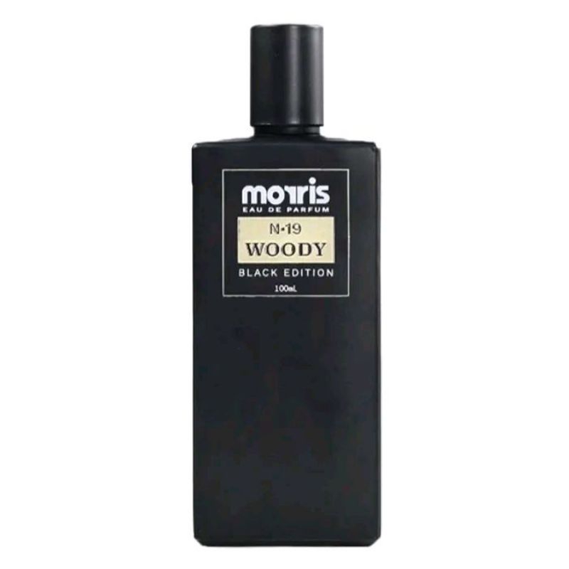 Morris Eau De Parfum Woody Black Edition 100 ml - Parfum Pria - Parfum Morris