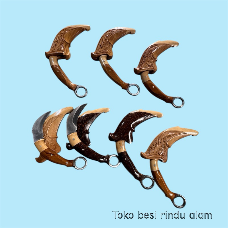 KARAMBIT PISAU BAJA PERAK BERKUALITAS