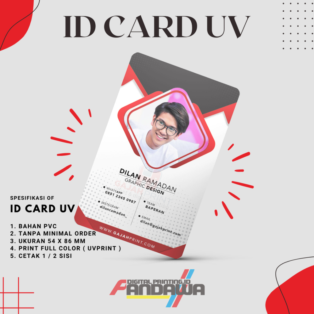 

ID Card UV Digital Printing